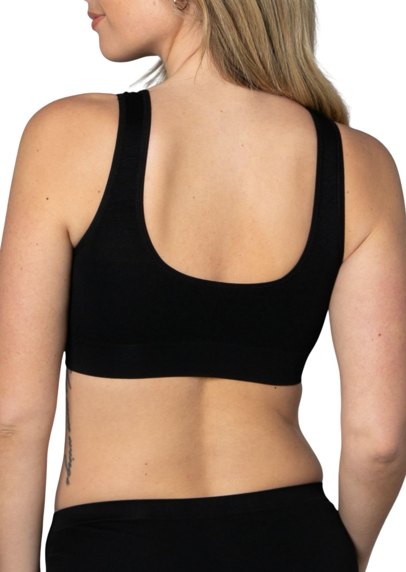 The Original Ahh Bra, Wire-Free Comfort Bra, 96% Nylon 4% Spandex, Wide Straps, Seamless Full Coverage - Image 2